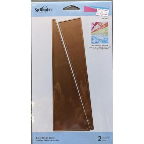 Spellbinders - Cutting Dies - Color Block Slices S4-1101
