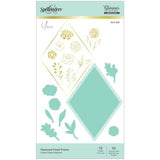 Spellbinders - Glimmer Plate - Diamond Floral Frame GLP-253