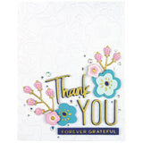 Spellbinders - Detailed Embossing Folder - Simply Perfect Florets SES-015