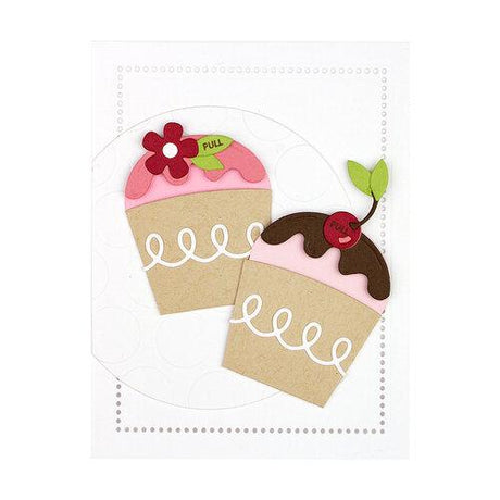 Spellbinders - Cutting Dies - Party Cupcake Pocket S4-1097