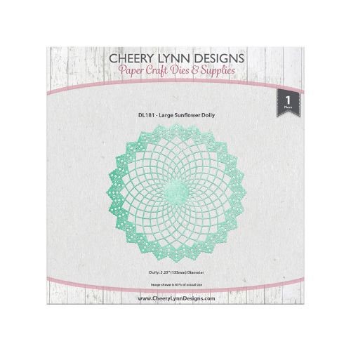 Cheery Lyn Designs Large Sunflower Doily