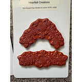 Heartfelt Creations - Sun Kissed Fleur Border & Corner Stamp HCPC-3538