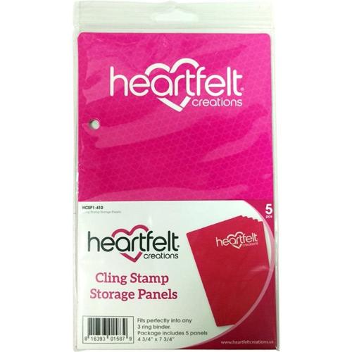 Heartfelt Creations - Cling Stamp Storage Panels HCSP1-410