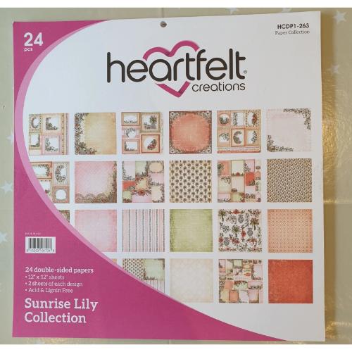 Heartfelt Creations - Sunrise Lily Collection HCDP1-263 - Postage as per Actual