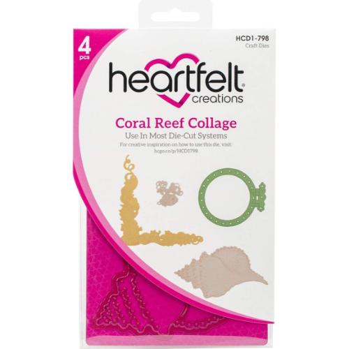 Heartfelt Creations - Coral Reef Collage Die HCD1-798