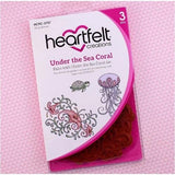 Heartfelt Creations - Under The Sea Coral Stamp HCPC-3737