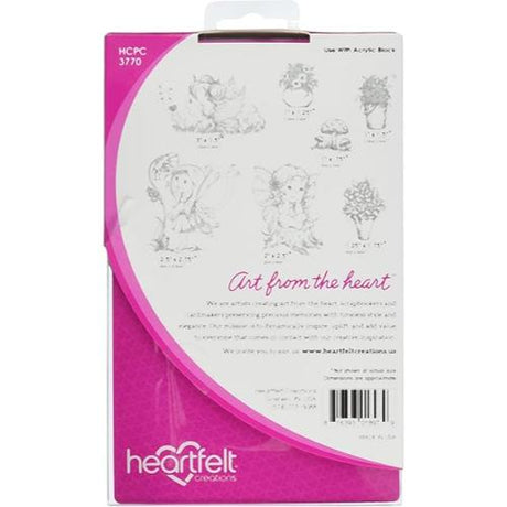 Heartfelt Creations - Wildwood Cottage Darlings Stamp Set HCPC-3770