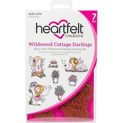 Heartfelt Creations - Wildwood Cottage Darlings Stamp Set HCPC-3770