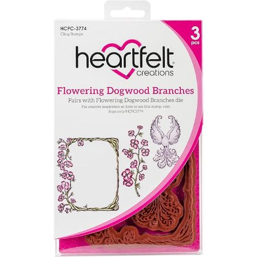 Heartfelt Creations - Flowering Dogwood Branches Stamp HCPC-3774
