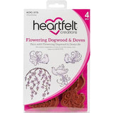 Heartfelt Creations - Flowering Dogwood & Doves Stamp HCPC-3775