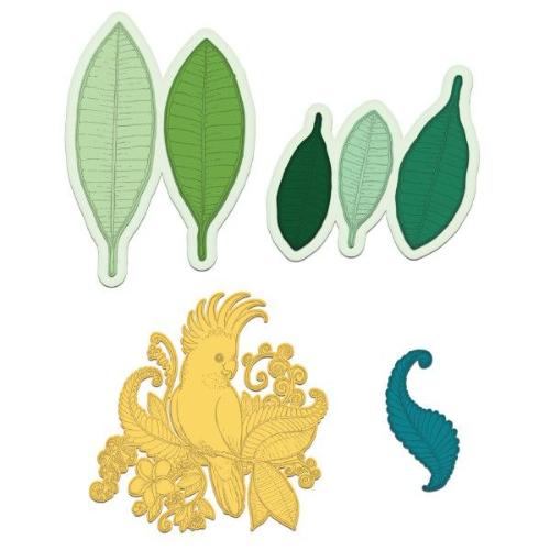 Heartfelt Creations - Tropical Cockatoo Die HCD1-7136