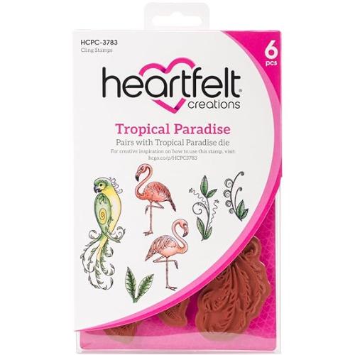 Heartfelt Creations - Tropical Paradise Stamp Set HCPC-3783