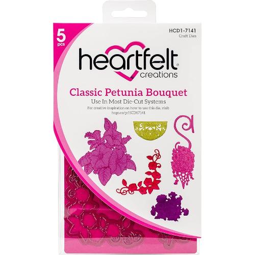 Heartfelt Creations - Classic Petunia Bouquet Die HCD1-7141