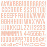 Simple Stories - Color Vibe - Blush - Foam Alpha Stickers - Postage as per Actual