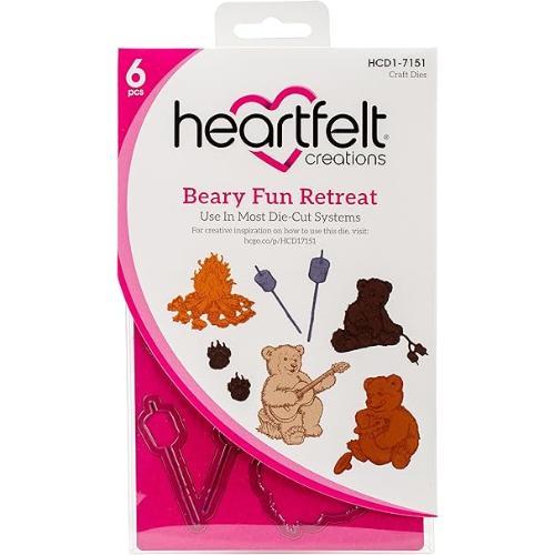 Heartfelt Creations - Beary Fun Retreat Die HCD1-7151