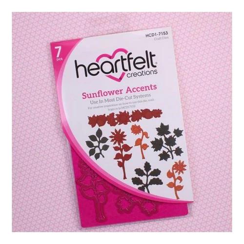 Heartfelt Creations - Sunflower Accents Die HCD1-7153