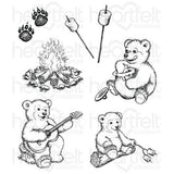 Heartfelt Creations - Beary Fun Retreat Stamp HCPC-3797