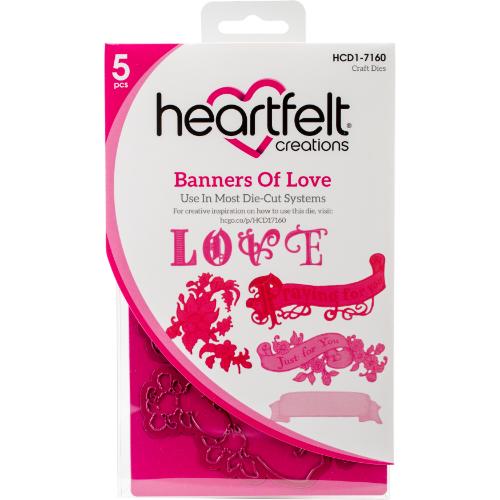 Heartfelt Creations - Banners Of Love Die HCD1-7160