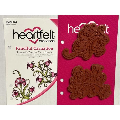 Heartfelt Creations - Fanciful Carnation Stamp HCPC-3808