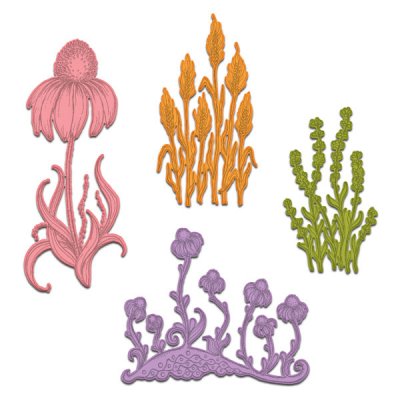 Heartfelt Creations - Backyard Blossoms Die HCD1-7181