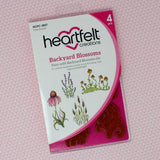Heartfelt Creations - Backyard Blossoms Stamp HCPC-3827