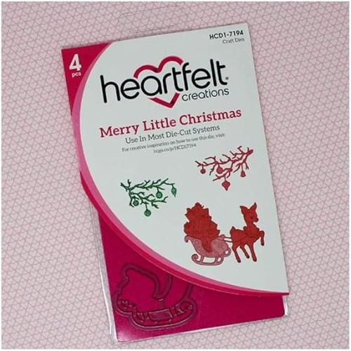 Heartfelt Creations - Merry Little Christmas Die HCD1-7194