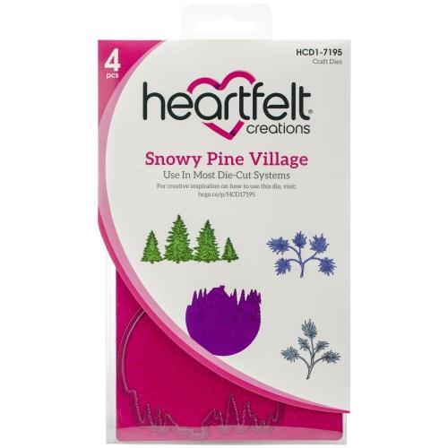 Heartfelt Creations - Snowy Pine Village Die HCD1-7195