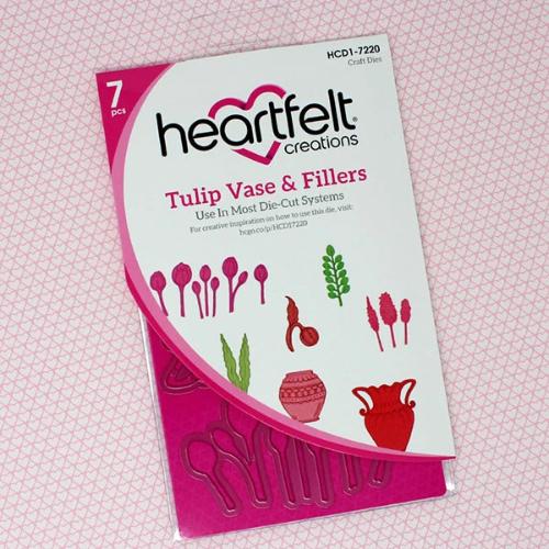 Heartfelt Creations - Tulip Vase & Fillers Die HCD1-7220
