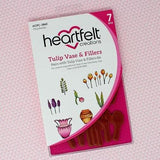 Heartfelt Creations - Tulip Vase & Fillers Stamp HCPC-3860