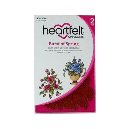 Heartfelt Creations - Burst Of Springs Stamp HCPC-3683
