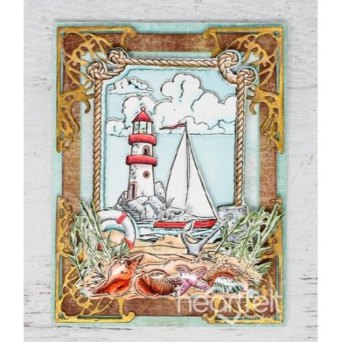 Heartfelt Creations - A Day At Sea Stamp HCPC-3892