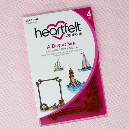 Heartfelt Creations - A Day At Sea Stamp HCPC-3892