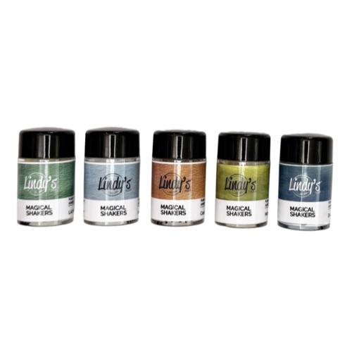 Lindy's Stamp Gang Amber Ledgers Magical Shaker 2.0 SET by Katie Pertiet (mshaker-SET-19)