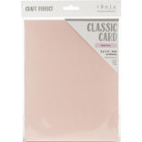 Craft Perfect Weave Textured Classic Card 8.5"X11" 10/Pkg Ballet Pink