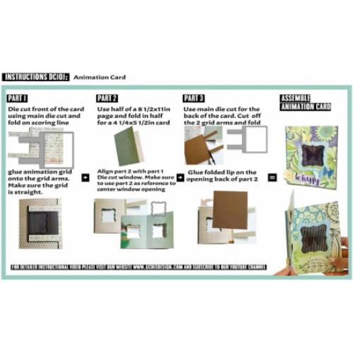 Uchi's Design - Animation Card Die Set