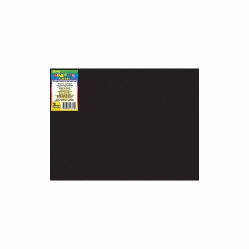 Foam Sheet 9"X12" 3mm Black