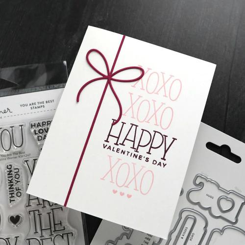 Concord & 9th Kristina Werner You Are The Best Stamps and Dies Bundle