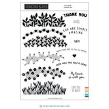 Concord & 9th Hillside Stamps Die and Stencils Bundle - Postage as per Actual