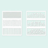 Concord & 9th Hillside Stamps Die and Stencils Bundle - Postage as per Actual