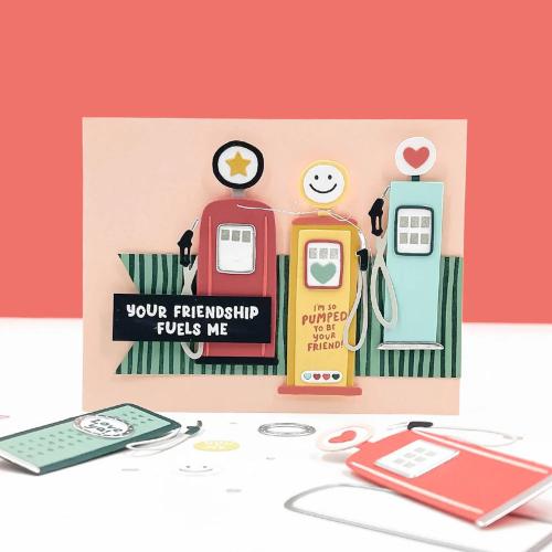 Concord & 9th Fueled with Love Stamps and Dies Bundle