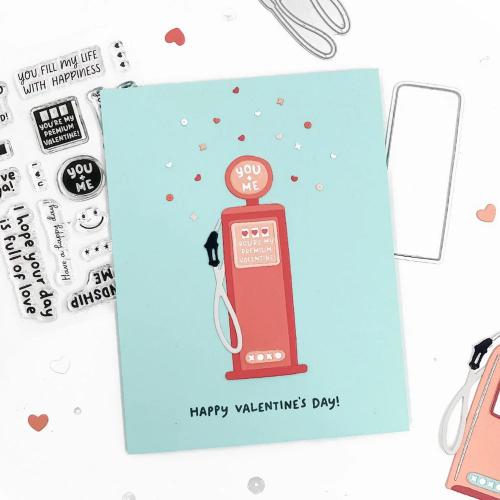 Concord & 9th Fueled with Love Stamps and Dies Bundle