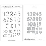 Concord & 9th Concord & 9th Kristina Werner Lucky Numbers Stamps and Dies Bundle