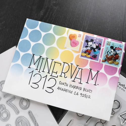 Concord & 9th Concord & 9th Kristina Werner Lucky Numbers Stamps and Dies Bundle