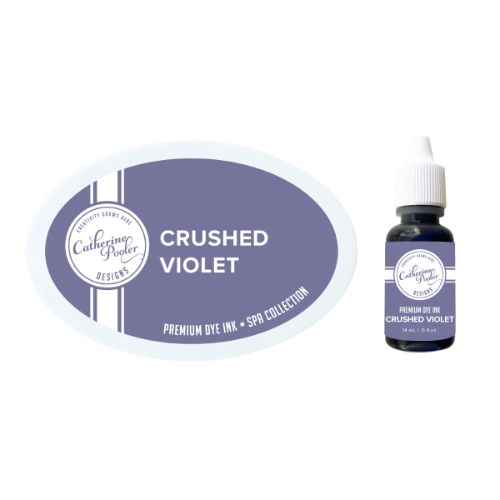 Catherine Pooler - Crushed Violet - Ink Pad and Refill Bundle