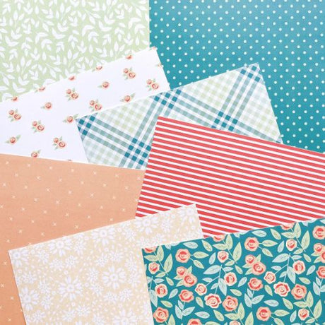 Roses & Lace Patterned Paper