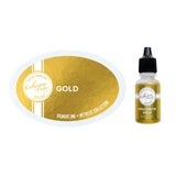 Catherine Pooler - Gold Metallic Pigment Ink Pad & Refill