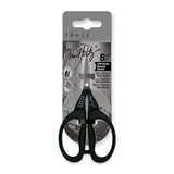 Tim Holtz Non-Stick Titanium Micro Serrated Mini Snips 5" Left-Handed