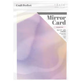 Craft Perfect Gloss Iridescent Mirror Cardstock 8.5"X11"-Prismatic Pink