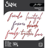 Sizzix Thinlits Die by Tim Holtz Handwritten Love (7pcs) (660218)