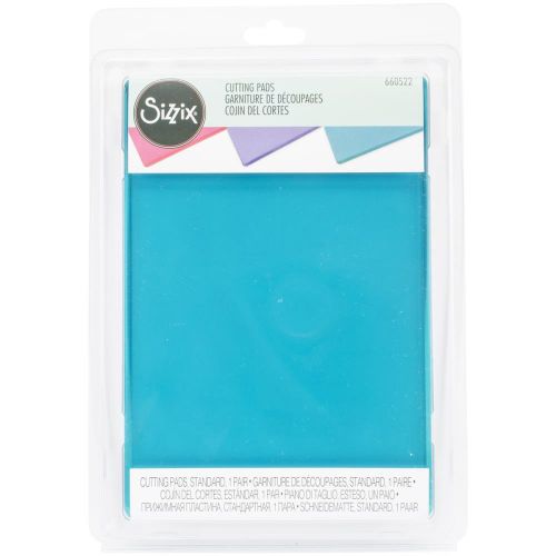 Sizzix BIGkick/Big Shot/Vagabond Cutting Pads 1 Pair Standard 8.75"X6.125"X.125, Mint